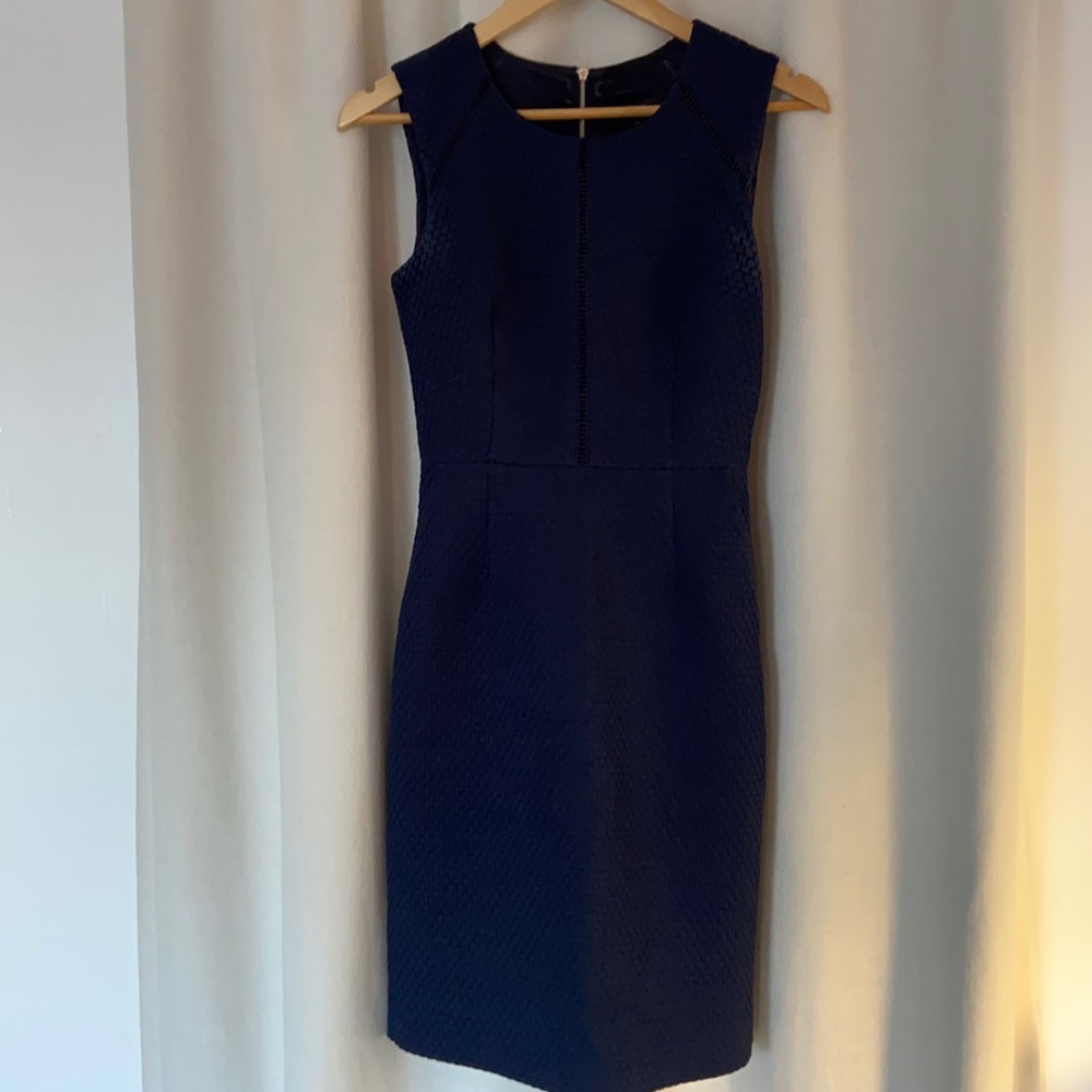 COPY - J. Crew navy Portfolio dress Sz 00